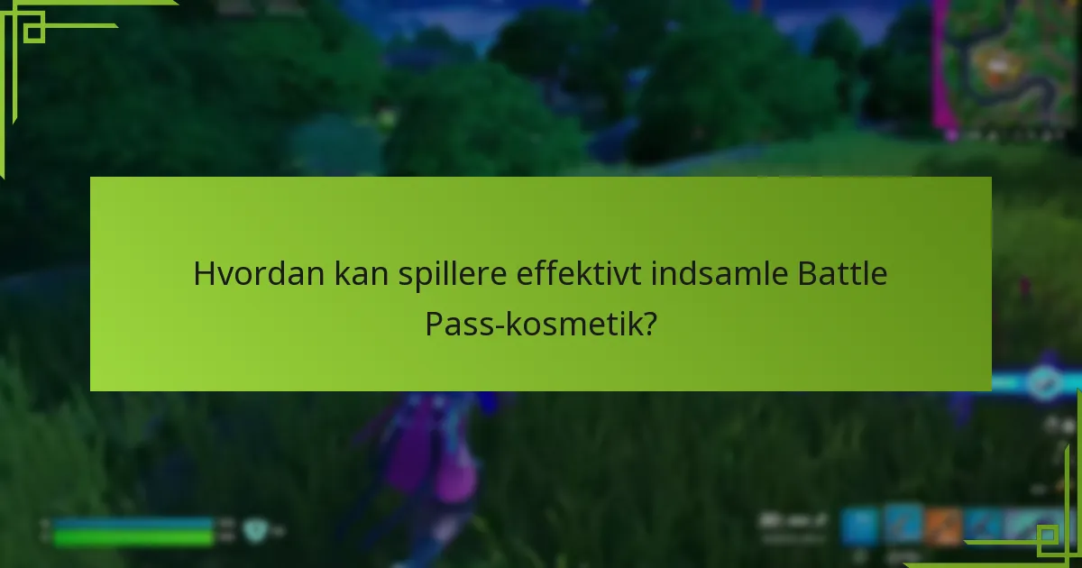 Hvordan sammenlignes Battle Pass-kosmetik med andre in-game genstande?